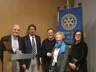 Il tango della vita: viaggio nel Parkinson con Claudio Rabbia e ingresso nuova socia nel Rotary club di Alba