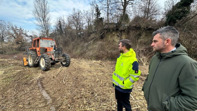 Alba, manutenzione dei torrenti: sopralluogo su Cherasca e Seno d’Elvio