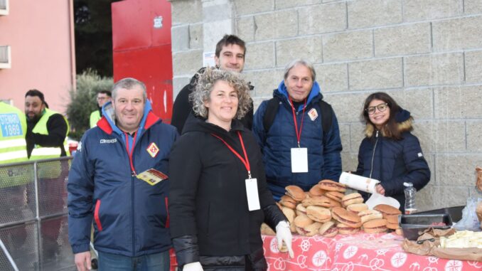 Pane, salsiccia e formaggio per i tifosi della Sambenedettese