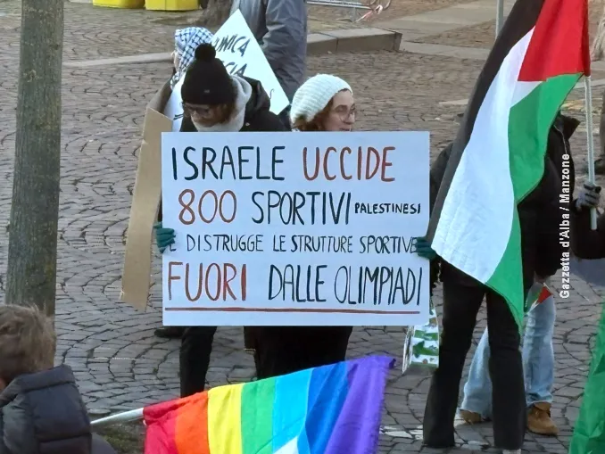 Passaggio della fiaccola olimpica: le proteste pro Palestina e contro la presenza di Israele 2