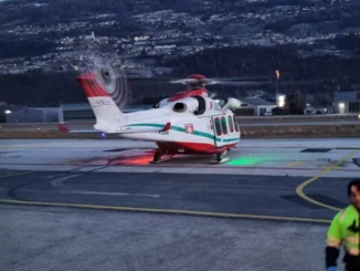 Tragedia di Crans-Montana: elisoccorso piemontese impiegato per il trasporto dei feriti