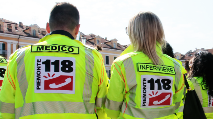 118: quasi 500mila interventi in Piemonte nel 2025