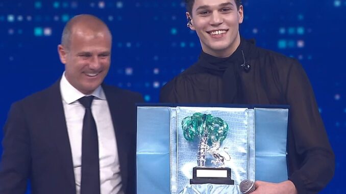 Sanremo: Nicol&ograve; Filippucci ha vinto tra le nuove proposte