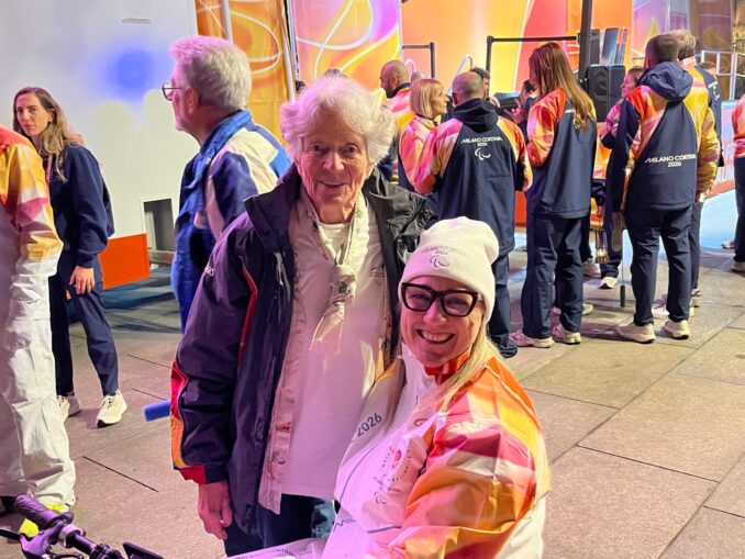 Anche Francesca Fenocchio tra i tedofori delle Paralimpiadi di Milano-Cortina 3