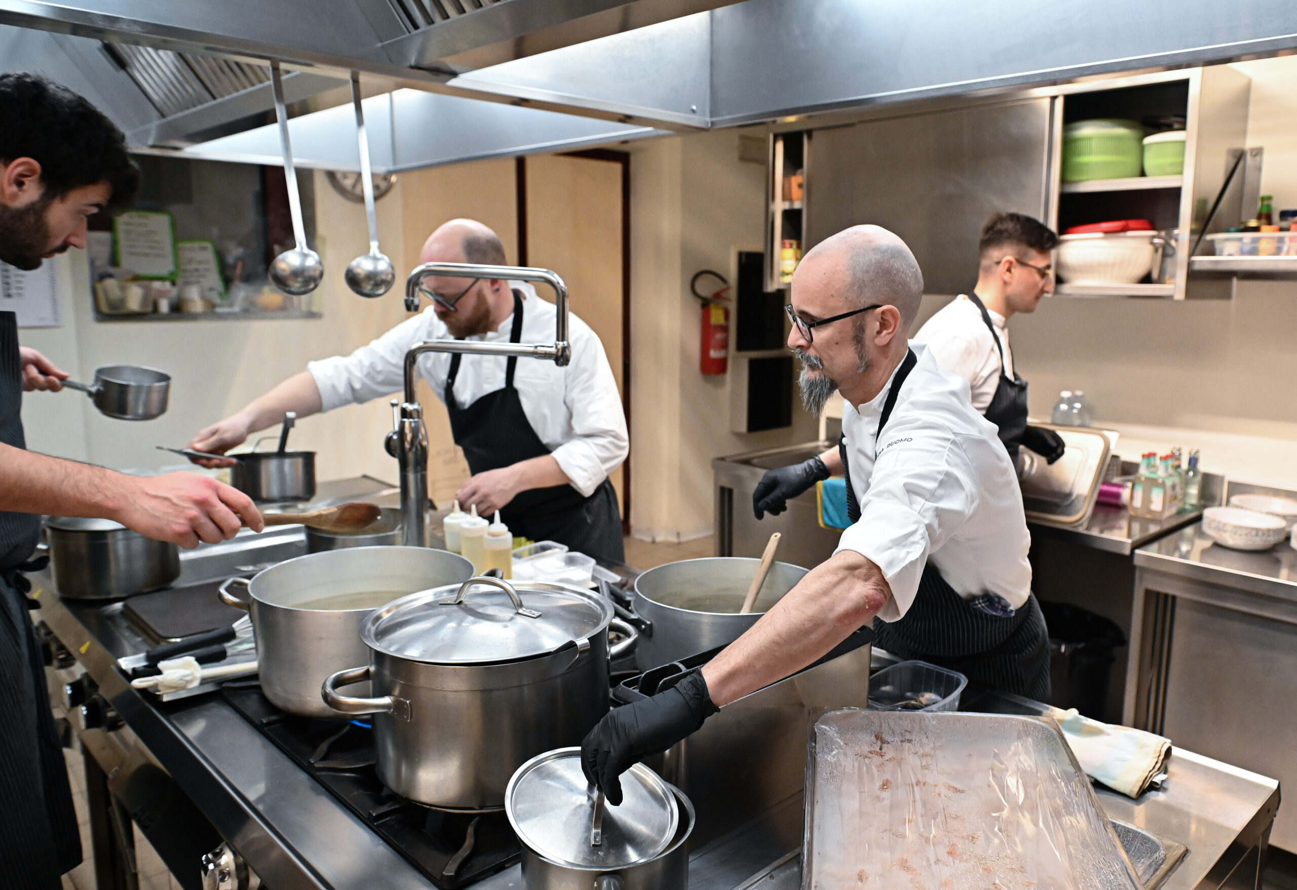 A cena con...Enrico Crippa alla Caritas di Alba [foto e video] 1