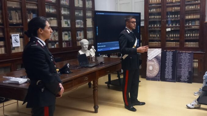 Carabinieri tra scuola e comunit&agrave;: orientamento e vicinanza sul territorio