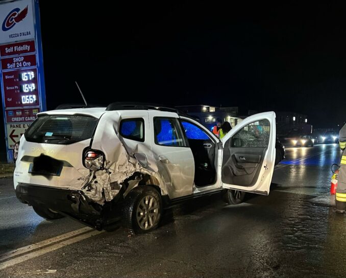 Ad Alba traffico in tilt per un incidente in tangenziale