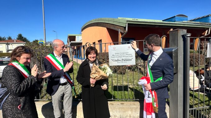 La scuola del Mussotto intitolata a Giulio Parusso