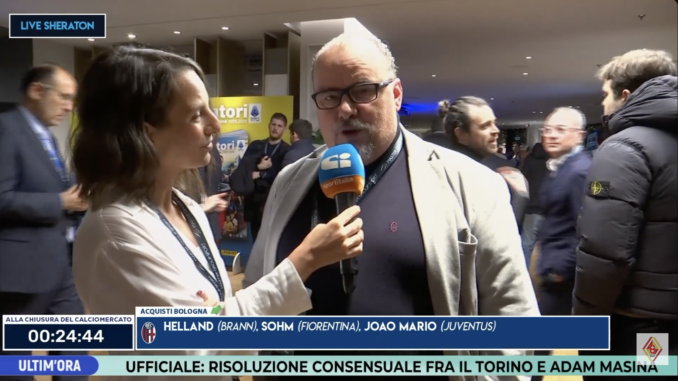 Ettore Menicucci, direttore sportivo del Bra, ospite in diretta su Sportitalia