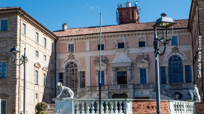 Riapre il castello reale di Govone: dal 1° marzo novità nel percorso di visita