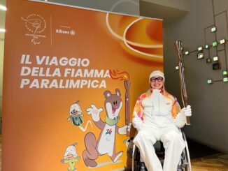 Anche Francesca Fenocchio tra i tedofori delle Paralimpiadi di Milano-Cortina