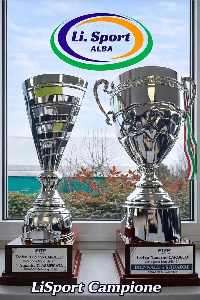 Tennis / Lisport Alba vince di nuovo il prestigioso trofeo Caroleo a squadre 1