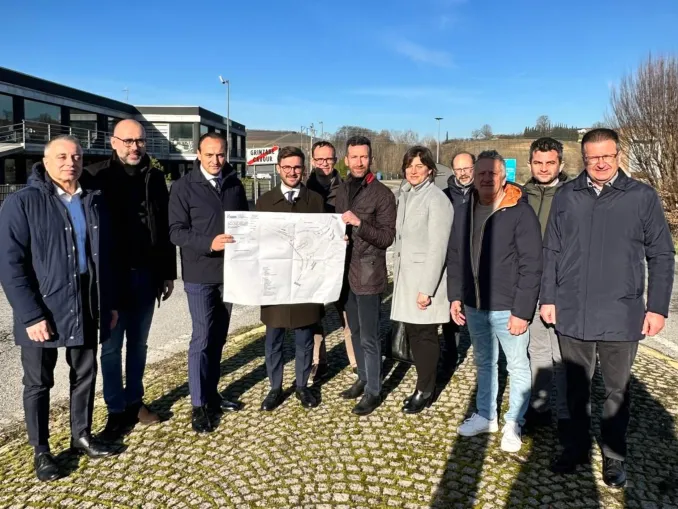 Consegnati i lavori per la nuova rotatoria all'uscita della tangenziale di Piana Gallo a Grinzane Cavour 3