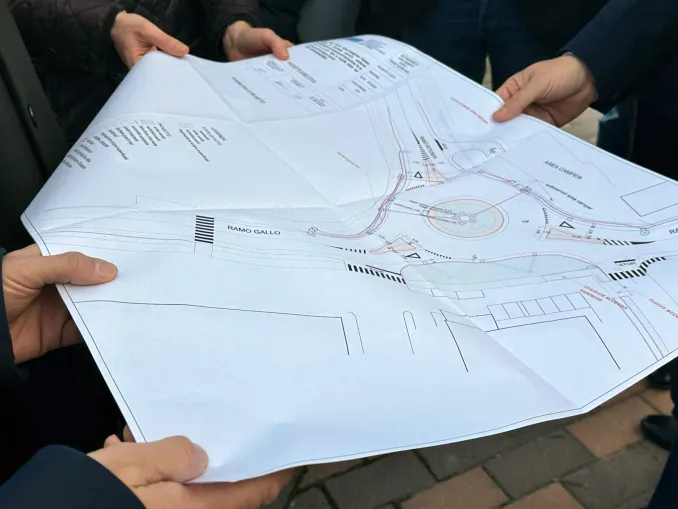 Consegnati i lavori per la nuova rotatoria all'uscita della tangenziale di Piana Gallo a Grinzane Cavour 2