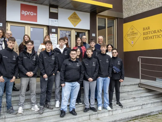 Ospiti internazionali all'Apro: con Erasmus arrivano gli studenti dell’Ecole libre de Lorraine di Arlon (Belgio)