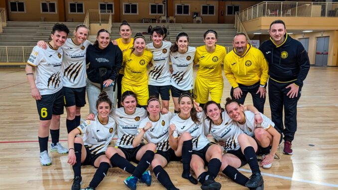 Grande goleada in trasferta per l'Area futsal femminile