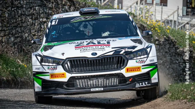 Oggi si corre il rally a Santo Stefano Belbo. Dopo le prime prove speciali &egrave; in testa l'equipaggio Carmellino-Minazzi