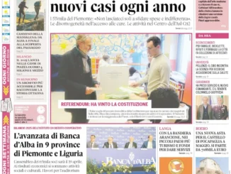 Anteprima Gazzetta d&rsquo;Alba: ecco la copertina che sar&agrave; nelle edicole domani, marted&igrave; 23 marzo