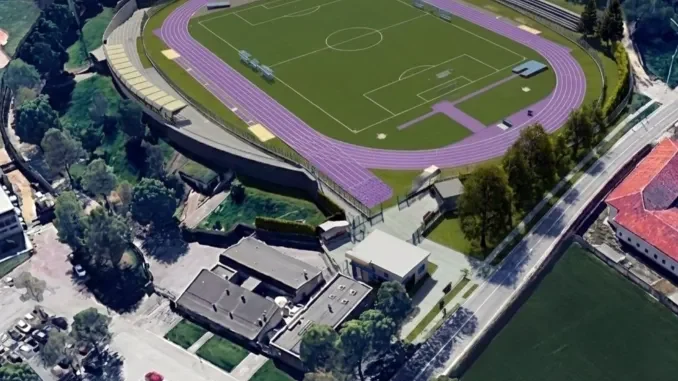 Pista d'atletica tutta nuova per lo stadio di San Cassiano ad Alba