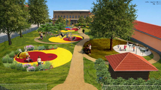 Ecco il nuovo parco Sobrino tra giochi e verde 1