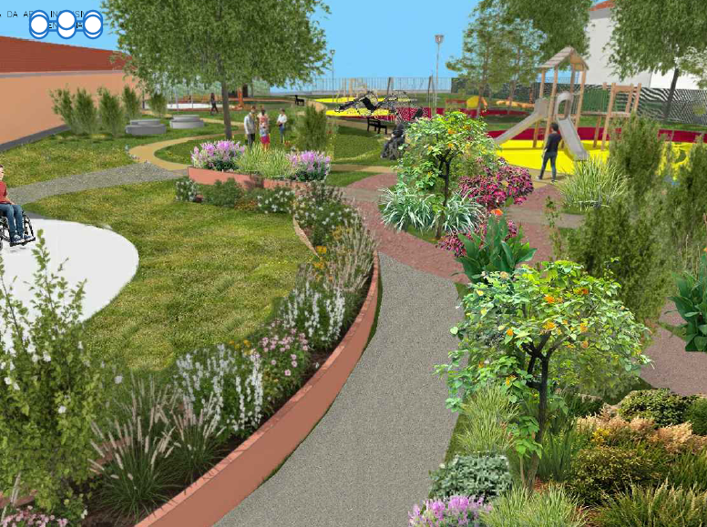 Ecco il nuovo parco Sobrino tra giochi e verde