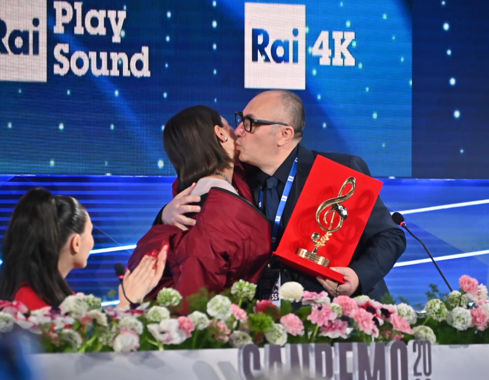 Conferenza stampa finale al Roof dell’Ariston: bilanci, emozioni e numeri record 12