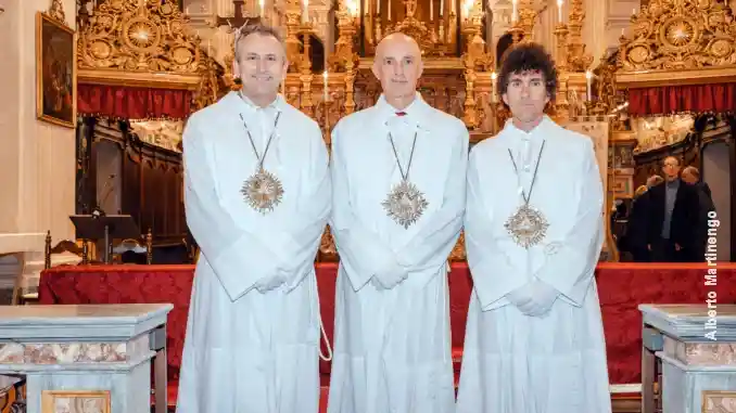 I Battuti bianchi di Bra accolgono i nuovi rettori 1