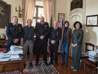 L’Amministrazione saluta il comandante della Compagnia Carabinieri di Bra, il colonnello Lorenzo Repetto