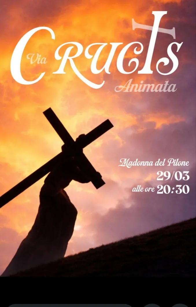 Tra luci e silenzio: la Via Crucis illuminata illumina Madonna del Pilone