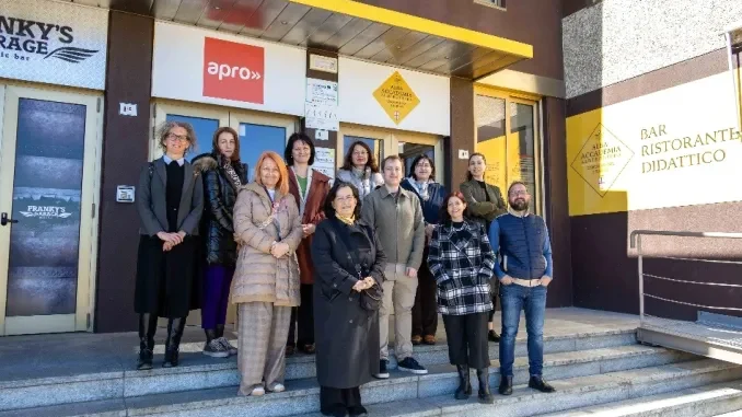 Un mese di cooperazione internazionale all'Apro formazione di Alba