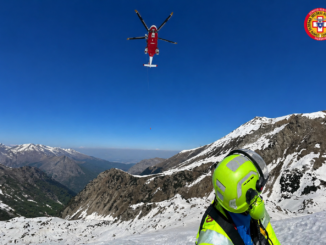 Volo di 150 metri sul ghiaccio: scialpinista salvato per miracolo sul Marguareis