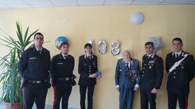 Garessio: 108 anni per il maresciallo Quaglia, simbolo dell&rsquo;Arma