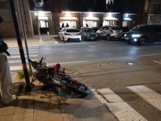 Incidente tra una moto e un'auto in corso Cortemilia ad Alba