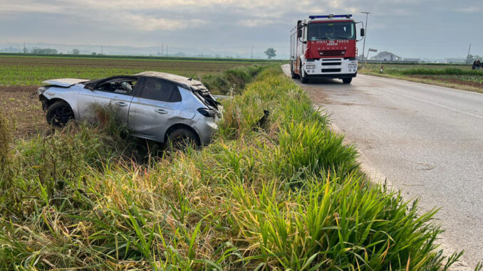 Grave incidente sulla provinciale Bra-Cavallermaggiore, uomo di 48 anni in codice rosso 3