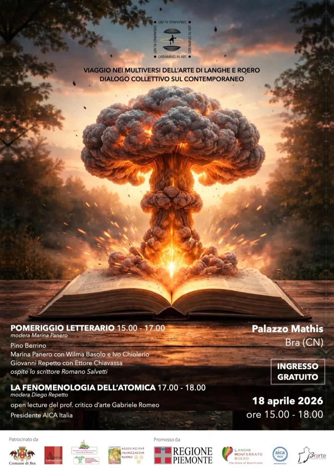 Arte e pensiero contemporaneo: a palazzo Mathis di Bra il dialogo tra letteratura e “fenomenologia atomica”.