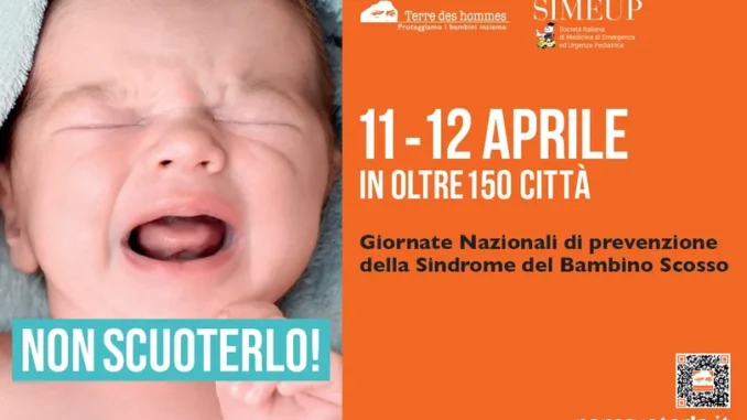 L&rsquo;Asl Cn2 aderisce alla campagna di prevenzione della sindrome del bambino scosso