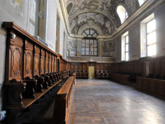 Grace under pressure: un percorso tra scrittura, poesia e architettura nel coro della Maddalena 2