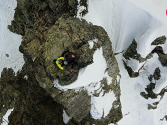 Crissolo: coppia bloccata in parete salvata dall’elisoccorso