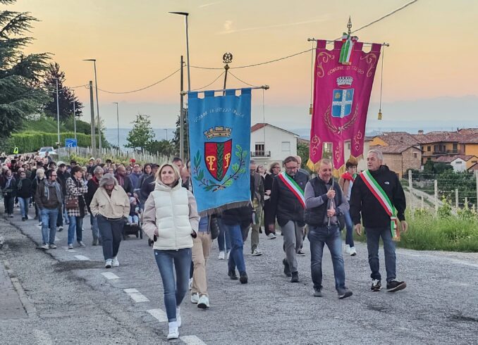 Treiso, la camminata del 25 Aprile: memoria, coscienza e responsabilit&agrave; 1