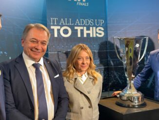 Vinitaly: Cirio accoglie la premier Meloni al padiglione Piemonte 1