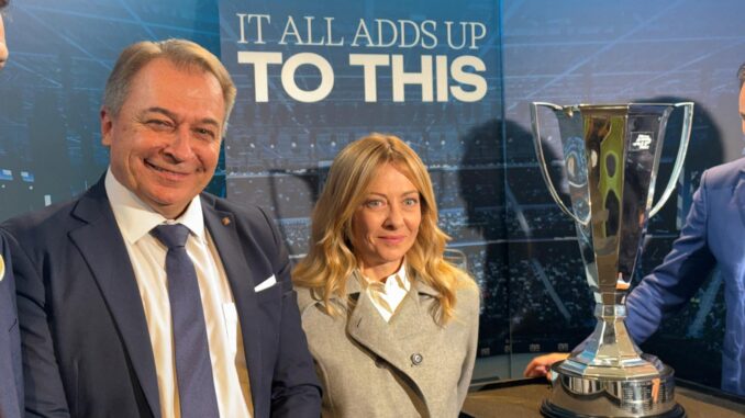 Vinitaly: Cirio accoglie la premier Meloni al padiglione Piemonte 1