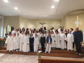 Bra: 26 ragazzi ricevono la Prima Comunione dai Salesiani