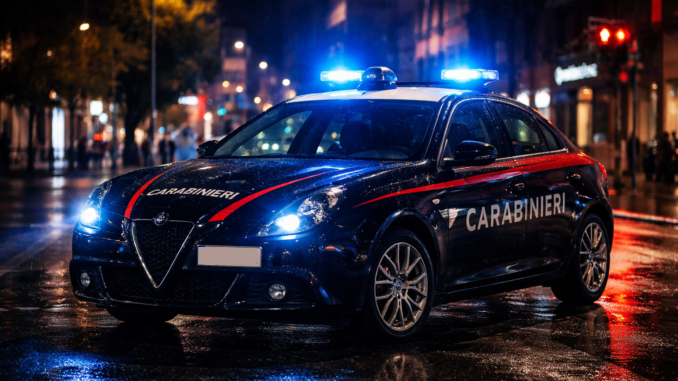 Giovane già noto alle Forze dell'ordine per una rissa a Corneliano danneggia un'auto in corso Piave