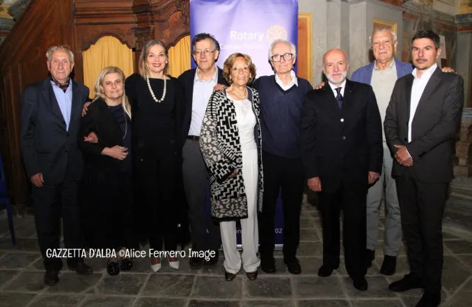 A Guarene una serata di cultura e riflessione con Giannino Balbis ospite del Rotary Canale Roero 11