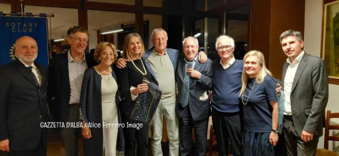 A Guarene una serata di cultura e riflessione con Giannino Balbis ospite del Rotary Canale Roero 15
