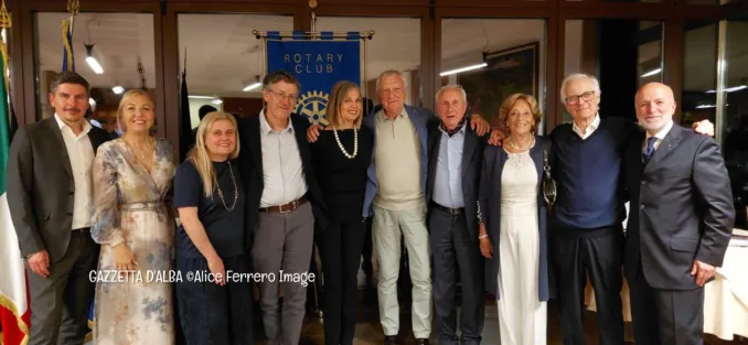 A Guarene una serata di cultura e riflessione con Giannino Balbis ospite del Rotary Canale Roero 16
