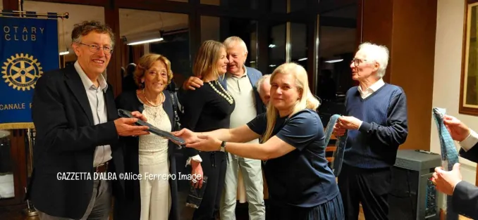 A Guarene una serata di cultura e riflessione con Giannino Balbis ospite del Rotary Canale Roero 17