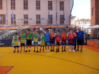 Alba: lo street basket invade il centro