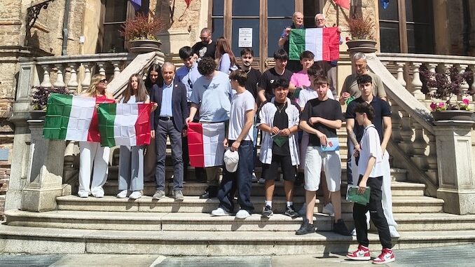 STUDENTI SPAGNOLI IN MUNICIPIO