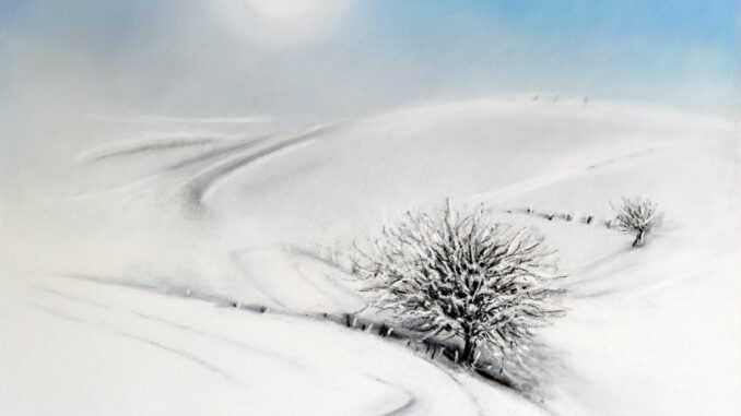 Il rumore della neve di Teresita Terreno è al museo Gabetti di Dogliani